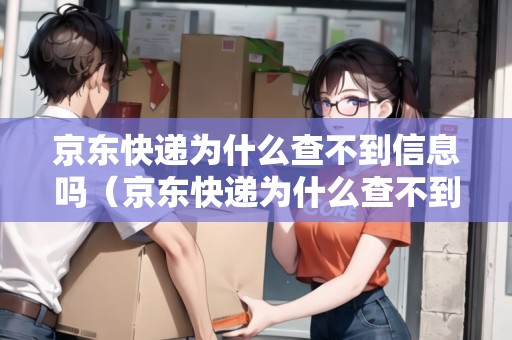 京東快遞查不到物流信息？服務器租賃或許是關鍵原因